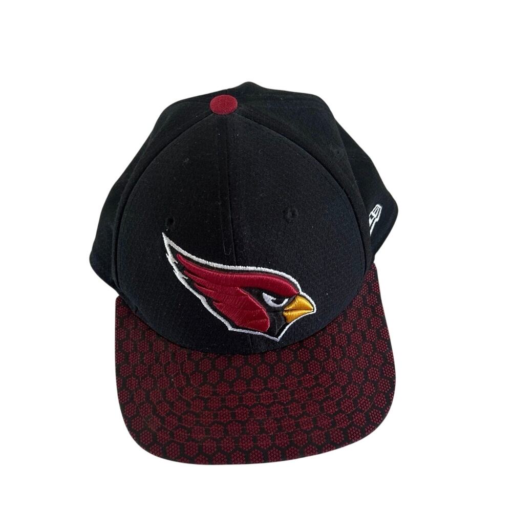 New Era 59FIFTY Blk Arizona Cardinals NFL Snap Back Pre-Owned Embroidered Hat